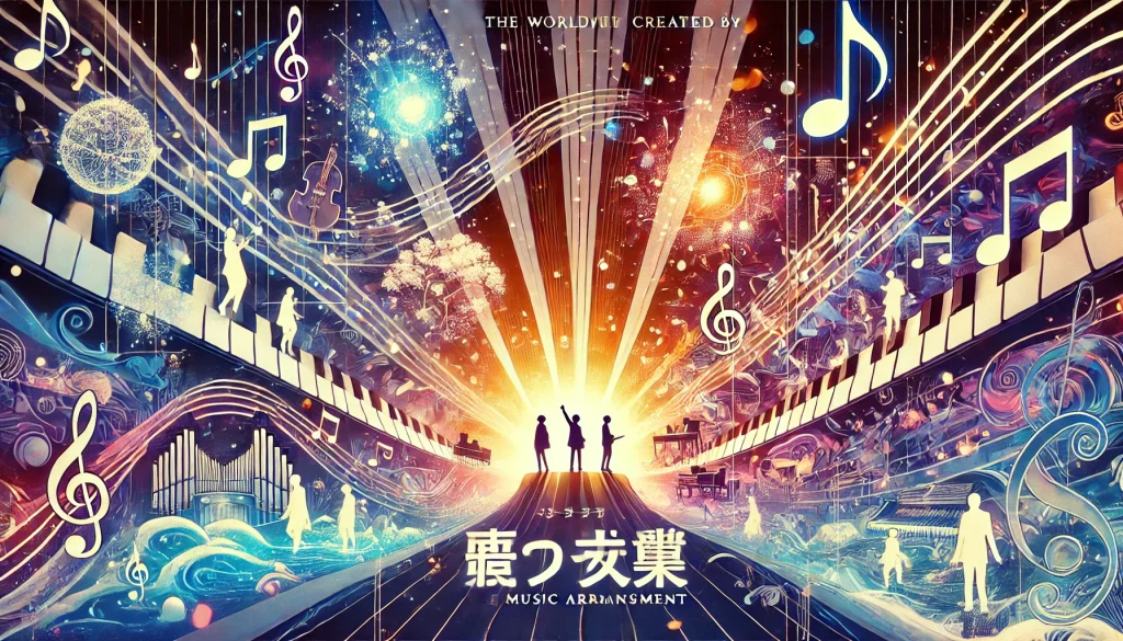 音楽のアレンジが作り出す世界観