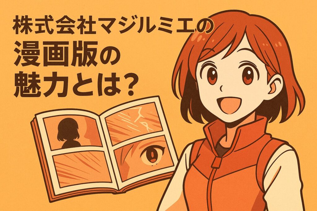 株式会社マジルミエの漫画版の魅力とは?