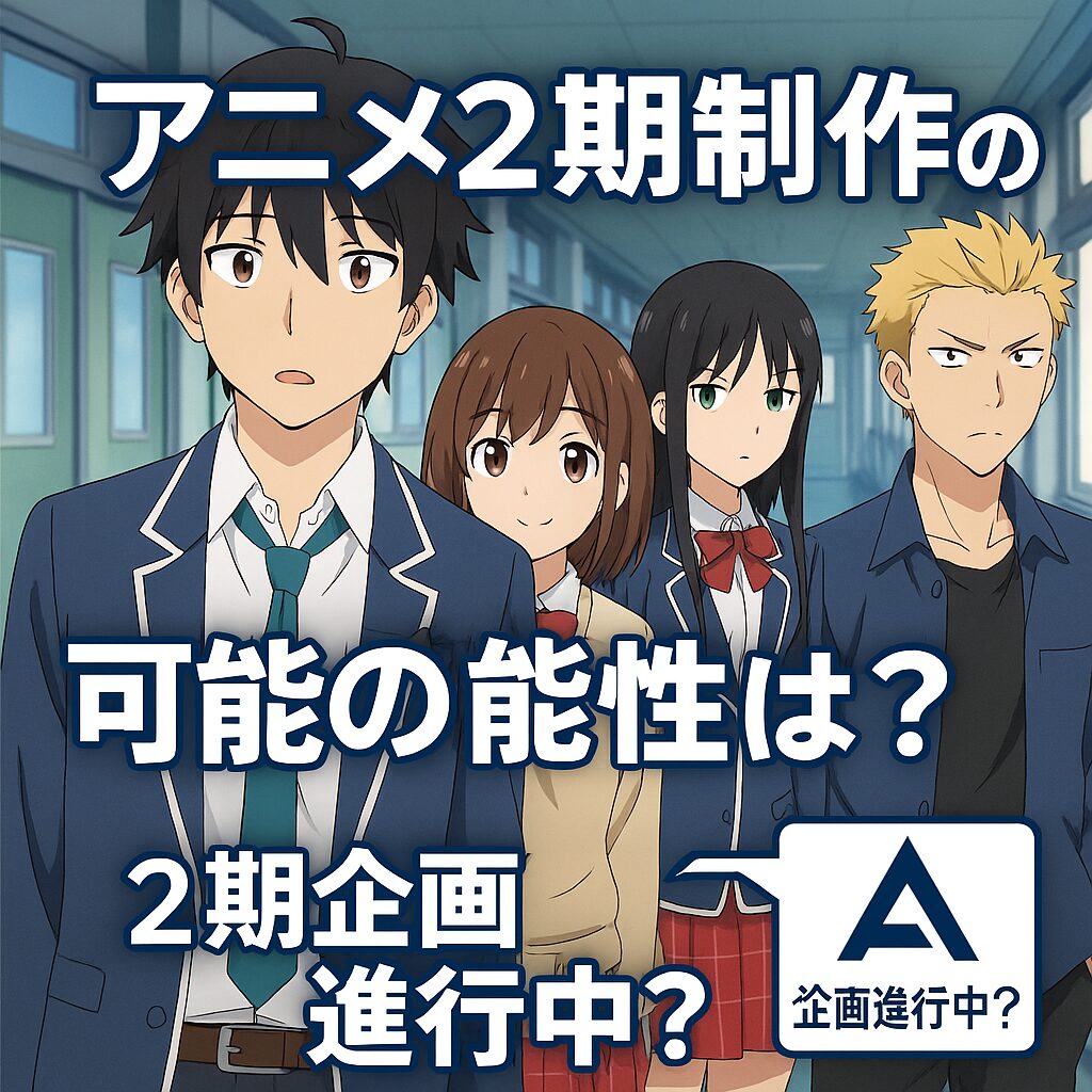 アニメ2期はあるのか？制作の可能性を徹底検証