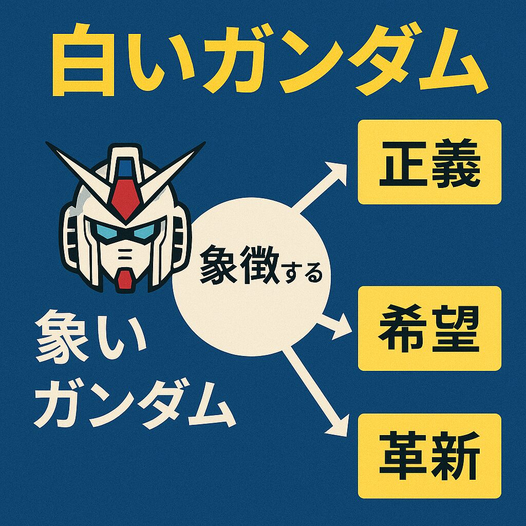なぜガンダムは白いのか?その理由と歴史