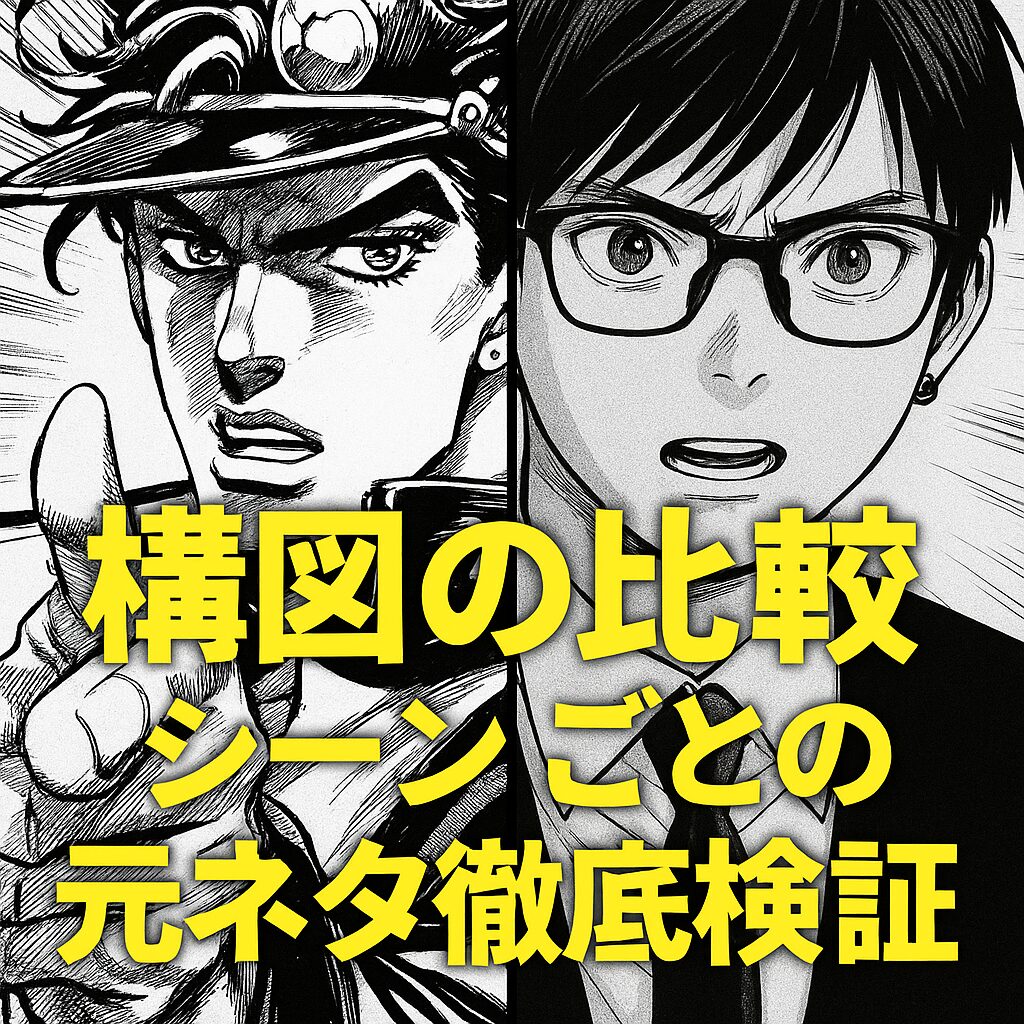 構図の比較:シーンごとの元ネタ徹底検証