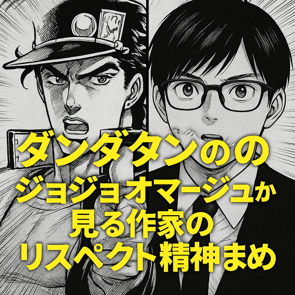 ダンダダンのジョジョオマージュから見る作家のリスペクト精神